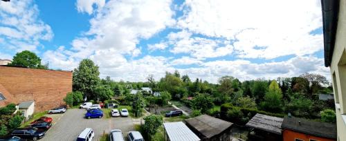 Brandenburg an der Havel Apartment | KARINO helles Apartment über den Havel-Gärten auf der Dominsel