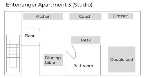 Mitte Apartment | Kassel Apartment am Entenanger