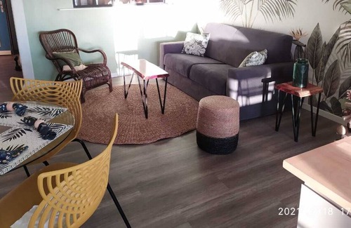 Riviere-Sens Apartment | KAZ A SOLEY - Cozy Apartment 50m2 Terrace Sea View - Beach at 200m