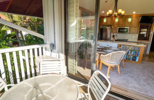 Poipu Condo | Kiahuna 163 = Amazing . . . Ocean View, 2022 Remodel, Upper End Unit with A/C