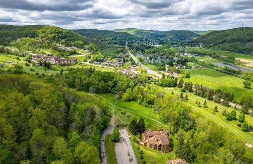 Ellicottville House | King Bed Patio Scenic Views Pickleball