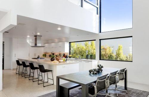 Hollywood Hills West House | Kings Road West Hollywood Luxury Pool Views Firepit Modern Design