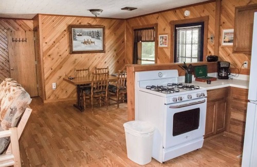 Triumph Cabin | Kishauwau Cabins: Illini Cabin with Kitchen/Fire Pit Near Starved Rock, Sleeps 6