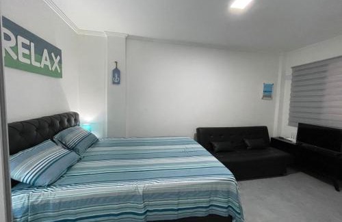 Canto do Forte Apartment | Kitnet Luxo Canto do Forte - Praia Grande