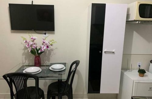 Vila Regina Apartment | Kitnet202 centro, com linda vista janela, tv smart