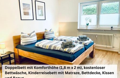 Sankt Wendel Apartment | Kleine Auszeit Ferienwohnung Vakantiewoning nähe Bosenbergklinik mit Parkplatz, Haustiere willkommen
