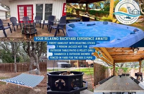 Rockport House | Knot Bay Haven, Dog Friendly, Hot Tub, Fenced yard, Patio and Grill, 3 BR
