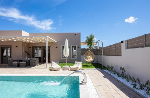 Perama Villa | Koin Villa Sunset, With Heated Pool & Whirlpool, By ThinkVilla