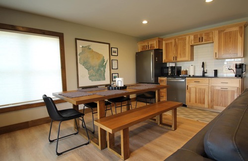 New Lisbon House | Kokomo Cabin: Cozy Fires, Family Fun & Lake Views
