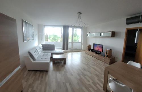 Nove Mesto Apartment | Koloseo 2 Bedrooms Apartment - Free garage parking, Lake View, 3rd floor