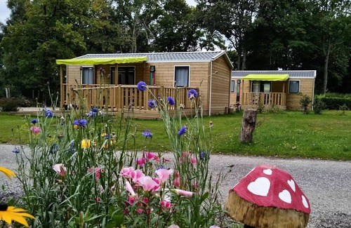 Priziac House | KORRIGAN Mobil-home Comfort 40m2 - 4 Schlafzimmer - 8pers max 8 Personen