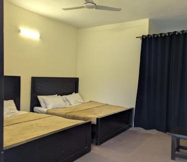 Balakot Hotel | Kunhar Sarai Hotel Balakot with 2 MASTER BEDS in ONE ROOM