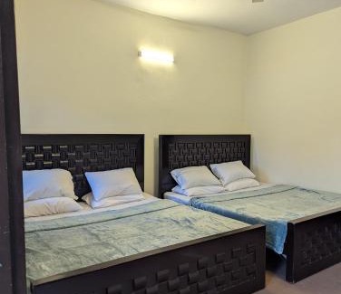 Balakot Hotel | Kunhar Sarai Hotel Balakot with 2 MASTER BEDS in ONE ROOM