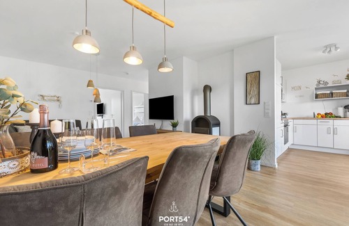 Busum Apartment | Küstenhuus: A dream vacation on the North Sea with sauna
