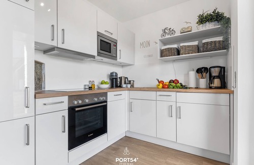 Busum Apartment | Küstenhuus: A dream vacation on the North Sea with sauna