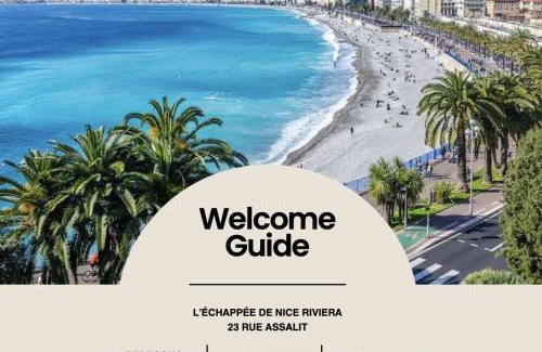 Centre Ville-Gare Apartment | L'Échappée de Nice Riviera I Centre-ville I Climatisé I Proche Gare et Plage I Idéal Couple et Famille