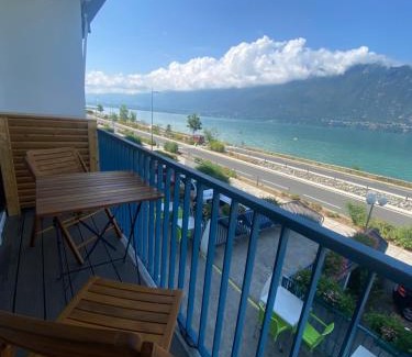 Tresserve Apartment | L'ÉTOILE AZ - vue lac - Sauna privé