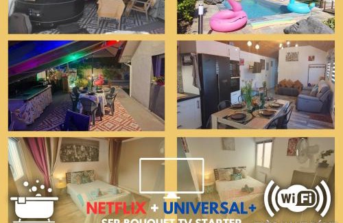 Le Hameau House | L'OASIS - Maison avec SPA, Braséro & Plancha