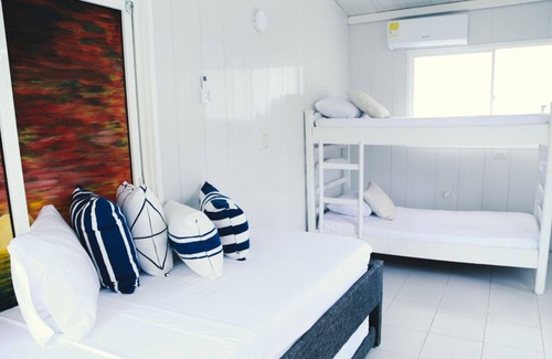 La Boquilla Cottage | La Cabaña Blue Sand House, El Mar A Unos Pasos