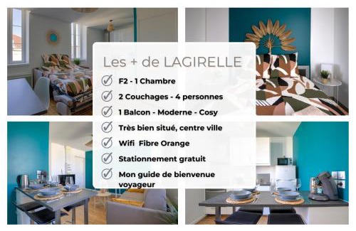 Bourg-en-Bresse Apartment | La Girelle -4 pers- Balcon- parking gratuit