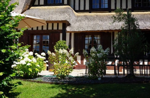 Manerbe Cottage | La Moutinière 4*, luxurious Norman house with swimming pool, 25mn from Deauville