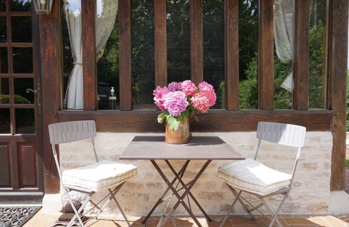 Manerbe Cottage | La Moutinière 4*, luxurious Norman house with swimming pool, 25mn from Deauville