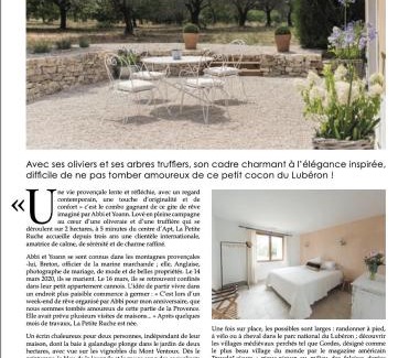 Apt Apartment | La Petite Ruche, 1 bedroom Gite in the Luberon