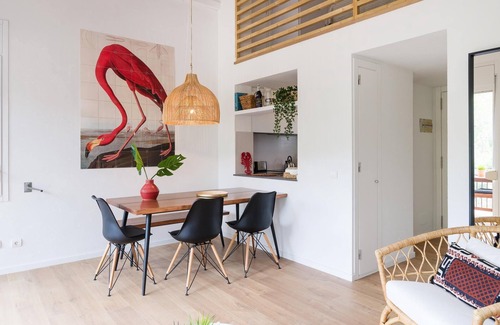Sa Riera Apartment | La Vie en Rouge Sa Riera Duplex, Private Parking
