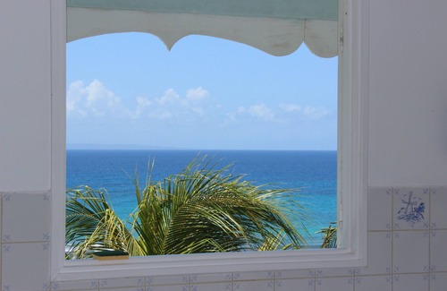 Anse des Rochers Villa | lagoon villa swimming pool sea view 180 °
