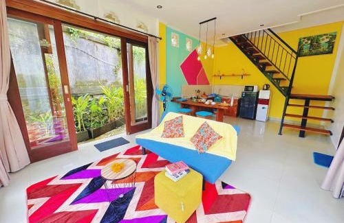 Melayang Apartment | Lai's Lodges - Quiet Jungle Retreat w River & Jungle Views, 4Km to Central Ubud