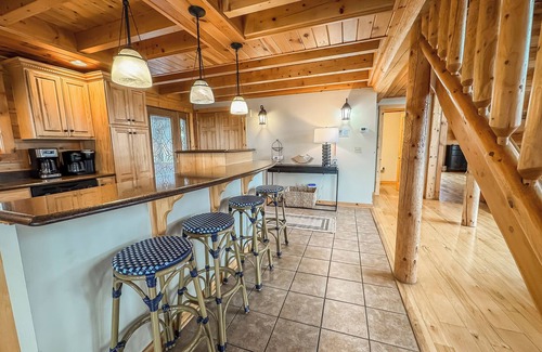 Swanton House | Lake Access, Dock, Hot Tub, Fire Pit , Game Room, + More!