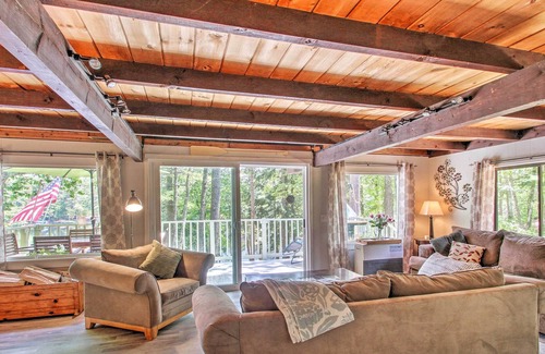 Lake Arrowhead Cabin | Lake Arrowhead Waterfront Cabin w/ Deck+Grill