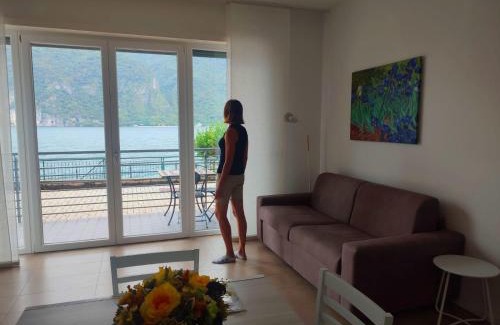 Abbadia Lariana Apartment | Lake Como Casa la Rosa wonderful view