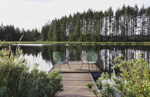 Black Creek RV Rental | Lake Front Farm Glamping & Sauna Experience