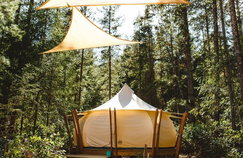 Black Creek RV Rental | Lake Front Farm Glamping & Sauna Experience