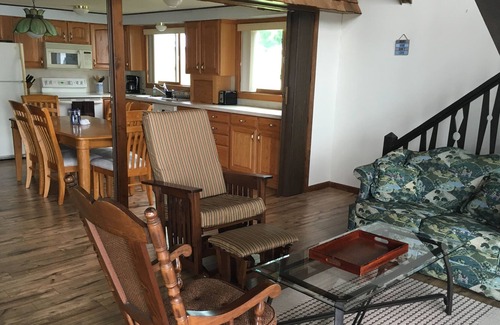 Cedar Ski Chalet | Lake Leelanau Waterfront!