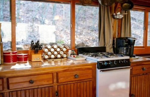 Eureka Springs Cabin | Lake Lucerne Cabin # 8 Wifi+Parking+Deck Coyote's Rest