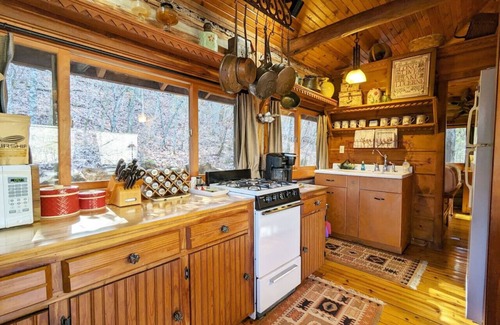 Eureka Springs Cabin | Lake Lucerne Cabin # 8 Wifi+Parking+Deck Coyote's Rest