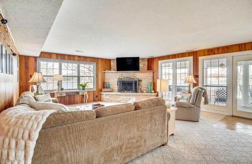 Roach House | Lake of the Ozarks Haven with Decks, Dock and Kayaks!