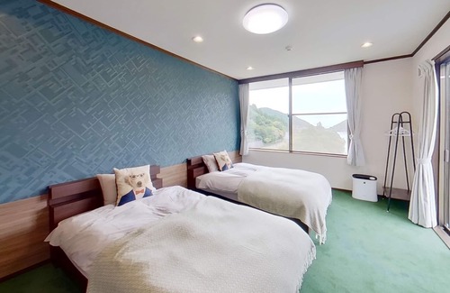 Unzen Hotel | Lake view Japanese and Western room stay without meals no smoke/Unzen Nagasaki