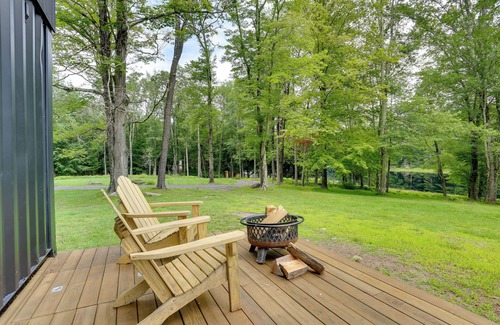 Swan Lake Cottage | Lakefront Catskills Container Home: Private Lake