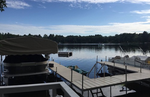 Wautoma Cottage | Lakefront, cozy cottage, fish, swim in your backyard, bike, Nordic Mtn & S’mores