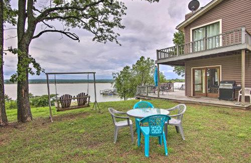 Eufaula Apartment | Lakefront Home with Private Beach Access!