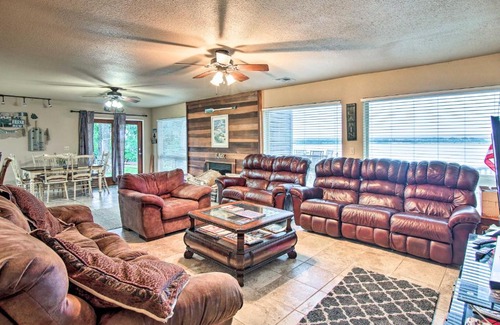Eufaula Apartment | Lakefront Home with Private Beach Access!