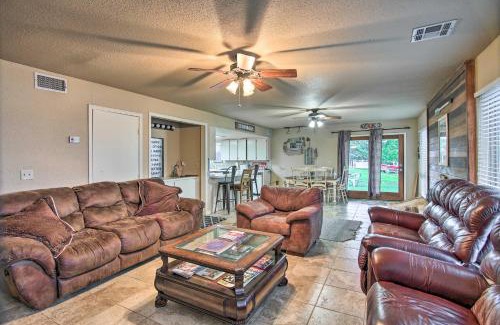 Eufaula Apartment | Lakefront Home with Private Beach Access!