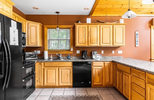 Dover-Foxcroft House | Lakefront house on Sebec Lake, ME. Fast WiFi, pet friendly, ATV access, chef!