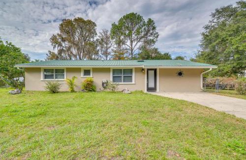 Inverness House | Lakefront Inverness Getaway with Boat Dock and Canoe!