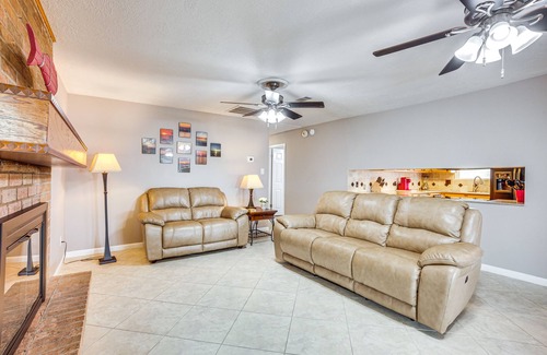 West Livingston House | Lakefront Livingston Retreat w/Dock & Fire Pit!