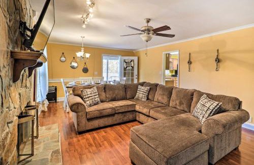 Macon House | Lakefront Macon Home with Pool, Dock and Fishing!
