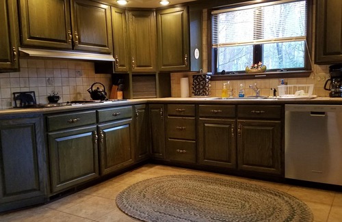 Drums Ski Chalet | LAKEFRONT! Pontoon boat, hottub, firepit/place, Billiards, ping pong, fooseball